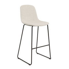 chaise de bar en tissu design