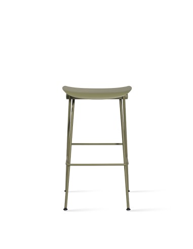 Assise haute en acier et plastique pour îlot de cuisine - design simple et modern Flip