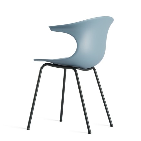 Dos ergonomique en plastique de la chaise Loop Mono - moderne et confortable