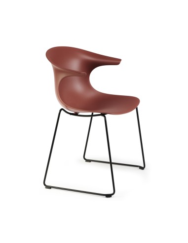 chaise résistante aux intempéries et UV pour terrasse et jardin - Loop Mono