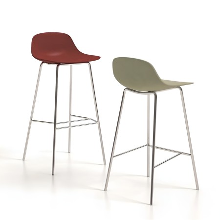 Tabourets Pure Loop Mini multicolores design moderne et accueillant