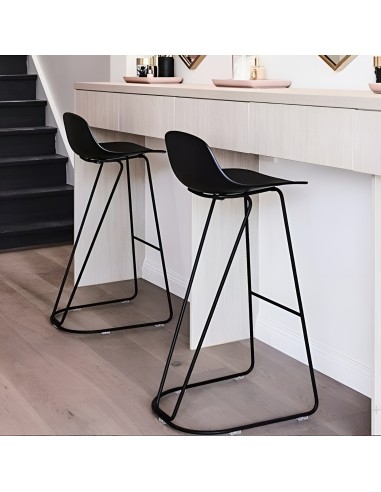 Pure Loop Mini Dandy en noir hauteur bar - élégante et moderne