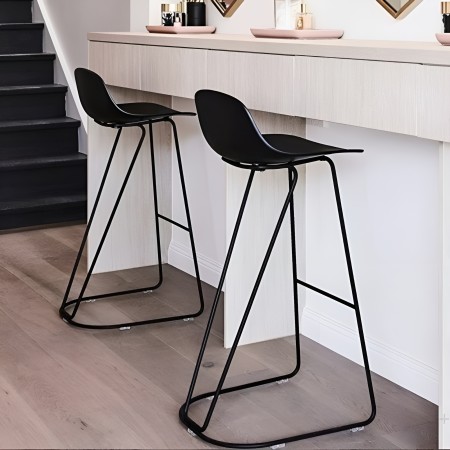 Pure Loop Mini Dandy en noir hauteur bar - élégante et moderne