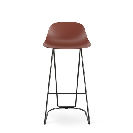 Chaise hauteur bar - ambiance élégante dandy - piètement acier pèour restaurant comptoirs