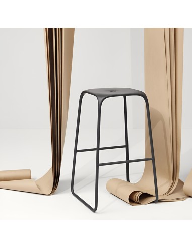 Tabouret pour îlot de cuisine ou espace de coworking - design simple et pratique Bobo