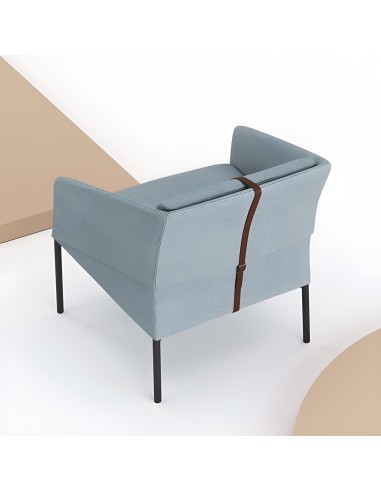 Fauteuil DEMOISELLE pour salle d'attente et bureau - fond moderne et épuré