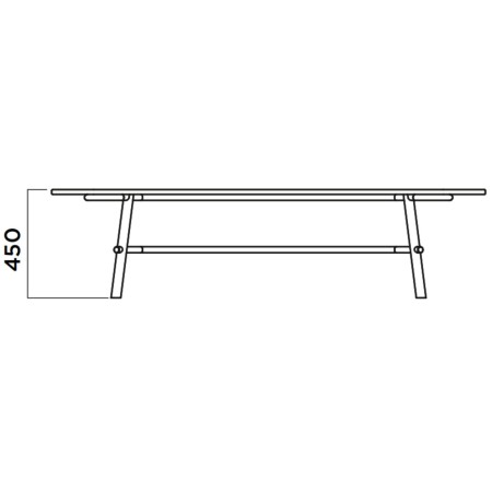 Dimensions Record Bench