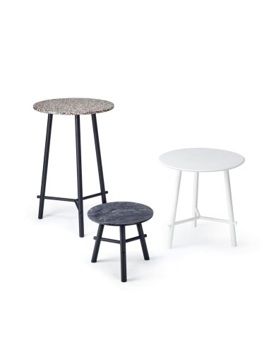 variété de plateaux et finitions pour table Record Contract