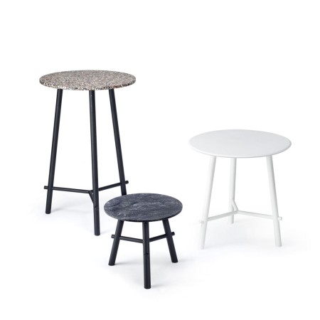 variété de plateaux et finitions pour table Record Contract