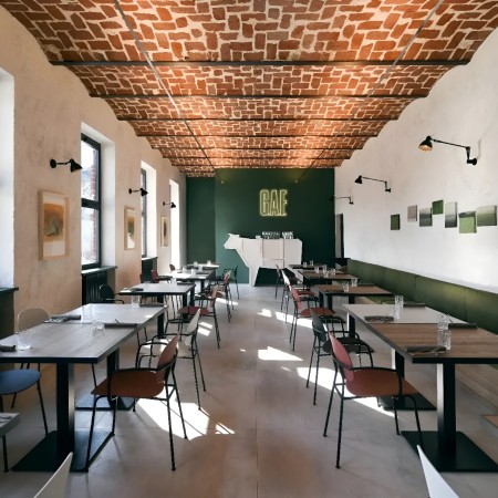 Tondina Pop – Chaise design avec accoudoirs, alliant confort et style moderne en plastique et métal 2