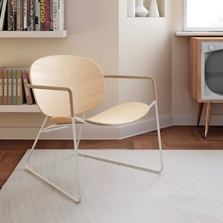 Tondina – Chaise lounge design au style épuré, parfaite pour les espaces détente ou d’accueil modernes 2
