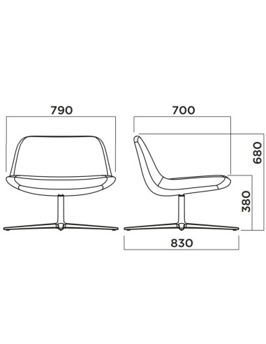 Dimensions Pure Loop Lounge