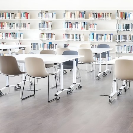 Chaise coque plastique pieds traîneau Pure Loop Mono 2