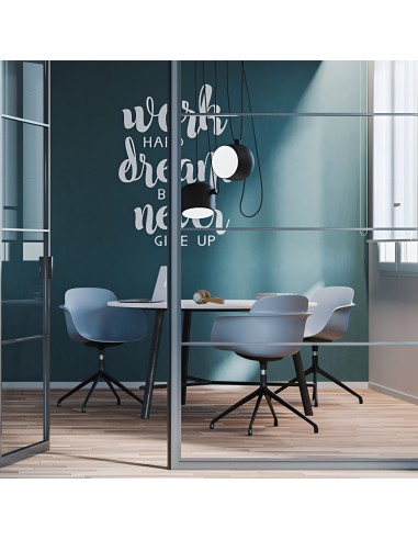 Chaise en plastique bleu et tissu et acier pour réunion, bureau - Sicla