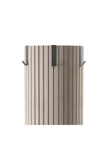 Colonne acoustique PARTHOS avec crochets porte-manteaux intégrés