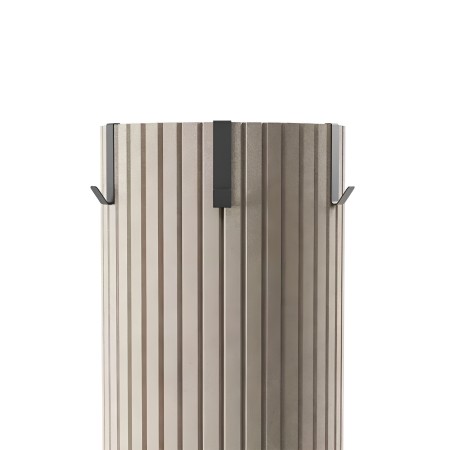 Colonne acoustique PARTHOS avec crochets porte-manteaux intégrés