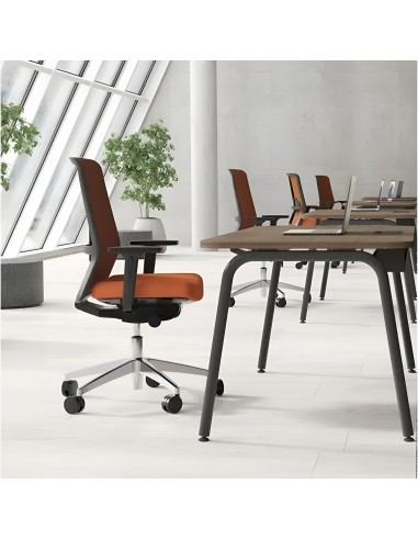 Bureaux individuels & bench modulables design – ROUND