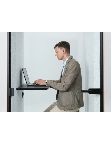 Dimensions cabine acoustique avec paroi en feutre PET