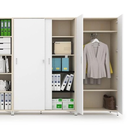 Armoires de rangement CHOICE avec dossiers, classeurs et penderie intégrée