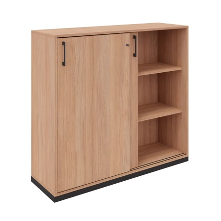 Armoire CHOICE pour espaces professionnels et privés de travail et rangement avec porte coulissante