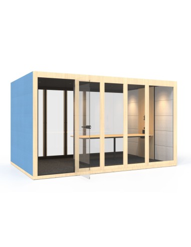Cabine acoustique 8 personnes pour bureau – SILENT ROOM XL