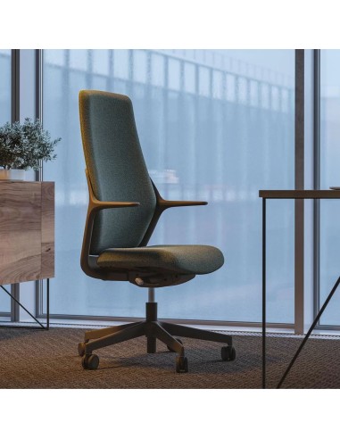 Chaise OFY à un bureau dossier haut