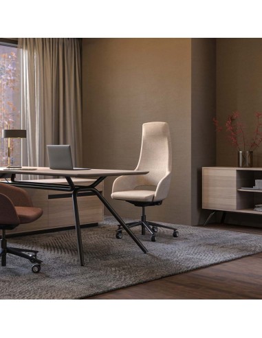 Deux fauteuils de direction autour d’une table - Sandie