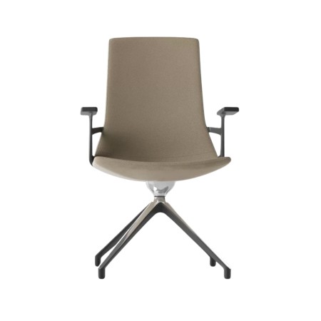 Chaise North Cape avec accoudoirs tissu assortis à l’assise – North Cape