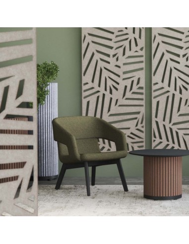 Fauteuil vert dans un espace d'acceuil – TWIST&SIT Soft