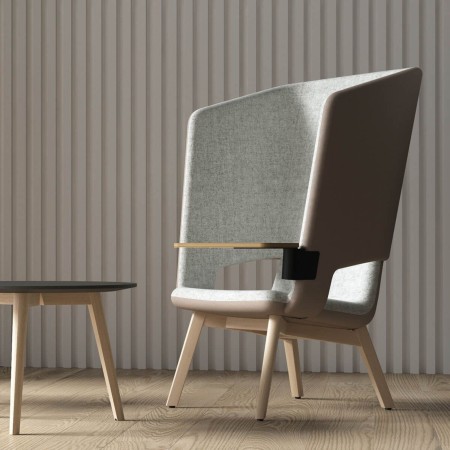 Siège lounge avec table basse – TWIST&SIT Soft