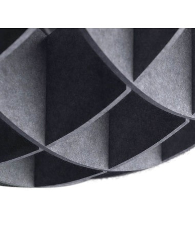 Détail du nuage acoustique en feutre PET pour espaces professionnels Acoustic Artwork