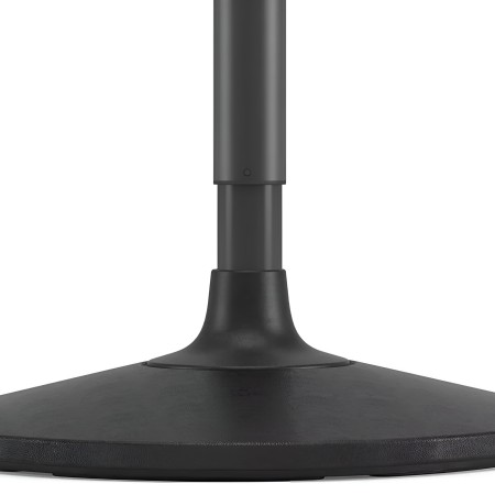 Tabouret de bureau pivotant WOBBY – base antidérapante et design moderne