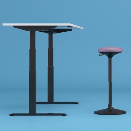 Tabouret pivotant jusqu'à 850 mm de hauteur