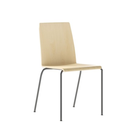 Modèle Moon Wood sans accoudoirs avec structure fine 4 pieds – Moon Wood