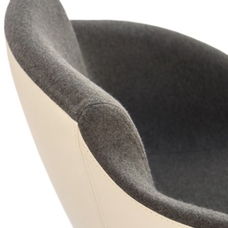 Détail de la couture et de la finition tissu de la chaise Tula – Tula