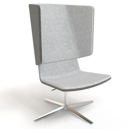 Chaise pivotante sur roulettes avec accoudoirs – TWIST&SIT