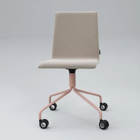 Chaise de bureau Moon avec roulettes