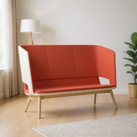 Canapé lounge dossier cocon de tissu – TWIST&SIT Soft 2