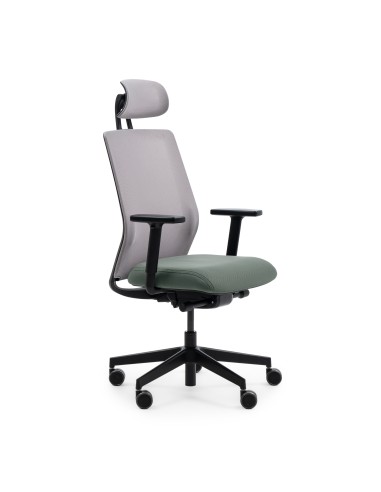 Siège de bureau Milla Plus avec repose tête et accoudoirs