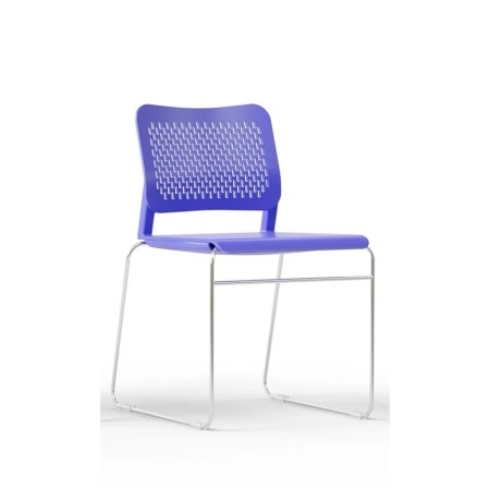 Chaise visiteur polyvalente empilable en plastique ou tissu – WAIT