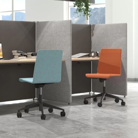Chaises ergonomiques multicolores pour espace de travail collaboratif – Moon