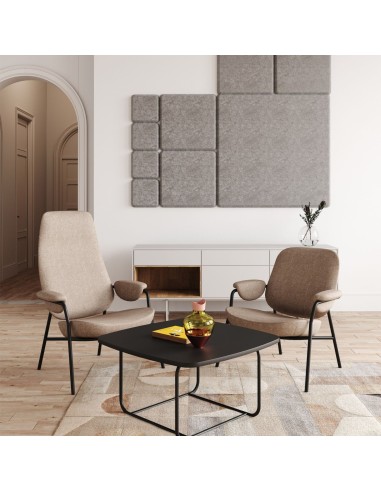 Fauteuils Epocc Lounge disposés autour d’une grande table de réunion – Epocc Lounge