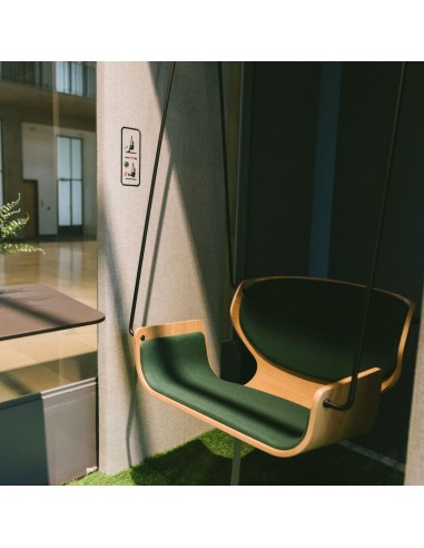 Détail de la fixation d’assise du Social Swing – Social Swing