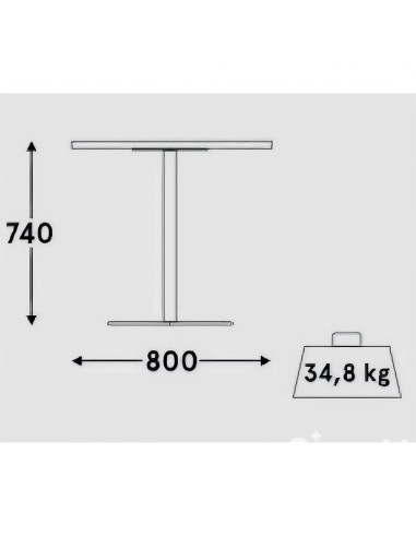 Dimensions pour table de réunion ronde