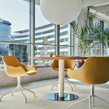 Table de réunion de 120 cm de diamètre 2