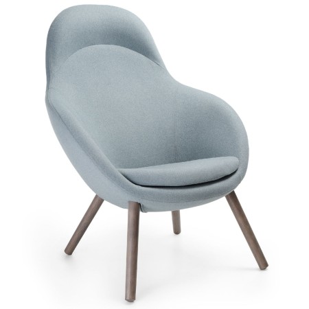 Vieni bleu clair sur pieds bois clairs – Vieni