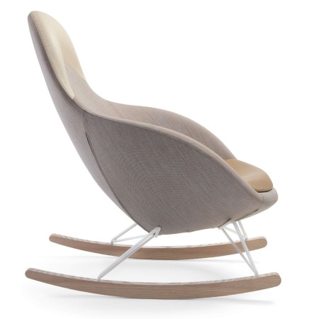 Vieni beige, vue arrière arrondie – Vieni