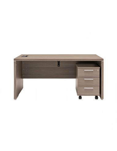 Bureau de direction avec caisson de rangement 3 tiroirs