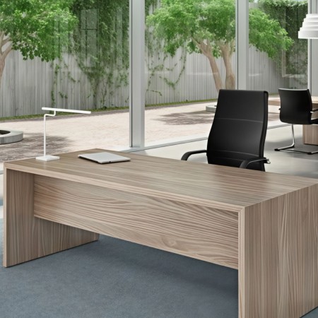 Bureau de direction épuré L. 160 x P. 90 x H. 74cm 2