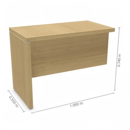 Dimensions retour de bureau 